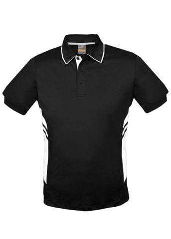 Aussie Pacific Tasman Kids Polo Shirt 3311 Casual Wear Aussie Pacific Black/White 6 